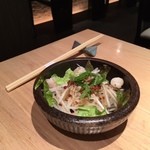 大根と海老のサラダ