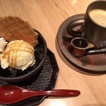 洋麺処 あいる - ミニデザートとコーヒー超美味