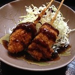 フリーダム ロード - H.27.12.25.夜 赤まんぼう串カツ(2本) 380円税込