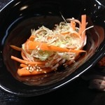 フリーダム ロード - H.27.12.25.夜 つきだし(キャベツと人参の浅漬け) 100円税込