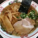 中華麺亭むらさき屋 - 中華そば（細麺かた麺）６５０円