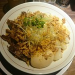 河内の中華そば 醤 - 黄色い油そば(限定)