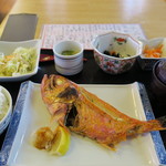 マルトモ水産 鮮魚市場 - 焼き魚定食　１２００円
