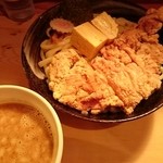 極太濁流ラーメン ら・けいこ - 親子盛り