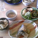 オモヤキッチン - Launch　さばのみぞれ煮　\750 　2015.12.26