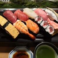 寿司周 - 大盛ランチ握り 1080円