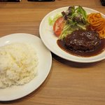 70's kitchen - 70'sハンバーグセット2015.12.25