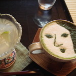 Yojiyakafe - 抹茶カプチーノ