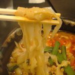 西安刀削麺 - きしめんみたい！