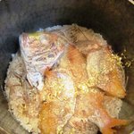 新和食 きくい - 2010/7/24 誕生祝の鯛めし