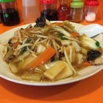 柳屋食堂 - うま煮焼そば（720円）
