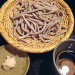 磊庵はぎわら - 手碾そば（らいあん蕎麦セット1630円）