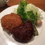 SAKE bistro W by夢酒 - コロッケ&ハンバーグ