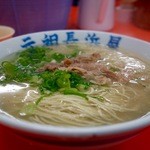 元祖長浜屋 - ［2015/12］ラーメン・カタ(500円)