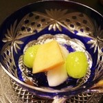 しのはら - 水物　柿　マスカット　　ラフランス