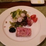 ヴェルヴェンヌ - フォアグラとフランス産鴨肉のテリーヌ