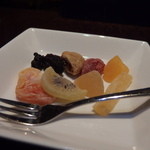 チャームはドライフルーツ