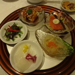 四川豆花飯荘 - 五種冷菜盛り合わせ (2015/12)