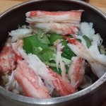 大貫 - 【2015/12 訪問2回目】　越前蟹の釜飯