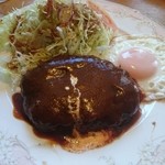 ビストロミカサ - Mr.ハンバーグ(980円) ハンバーグ