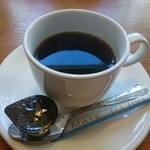 ビストロミカサ - Mr.ハンバーグ(980円) ホットコーヒー