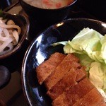 とんかつ山本 - 昼のろーすかつ定食