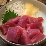 よねさん - 鮪刺し・800円＜2015年12月再訪＞