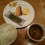 浦安ブライトンホテル 東京ベイ - 朝食バイキング　昨夜飲みすぎた夫のチョイス