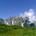 村営八方池山荘 - 後立山連峰の眺め