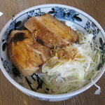 つけめんTETSU - つけめんTETSU 品川店：ミニ丼（チャーチュー）