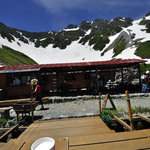 涸沢ヒュッテ - ホットミルク