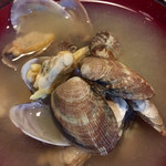 幸喜寿し - あさりたっぷりのお汁。