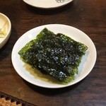 Izakaya Manna - 前菜④(韓国海苔)