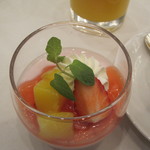 浅草ビューホテル - イチゴのムース