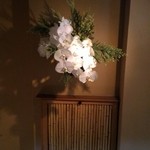 蘭の花で、お迎えしています！