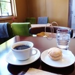 塩竈本町談話室 - アプリコットサンドとコーヒー