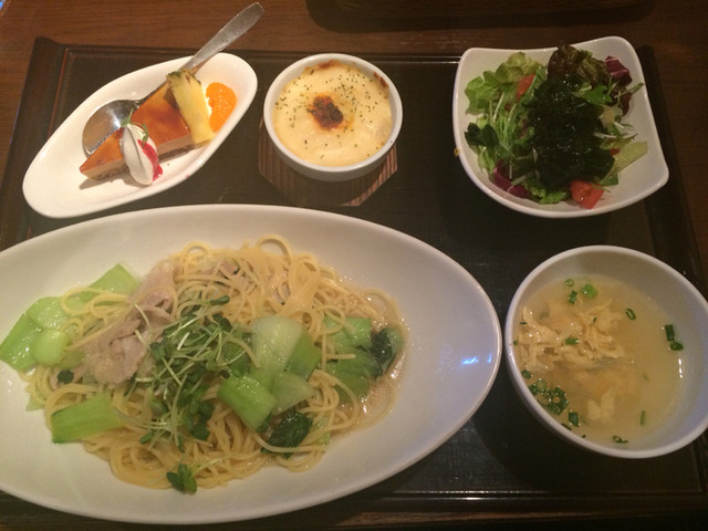 パスタランチ By 粉パンダ 茶屋 草木万里野 熊谷店 チャヤ クサキマリノ 旧店名 茶屋 マリノ 上熊谷 カフェ 食べログ