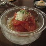 ざくろ - トマトサラダ