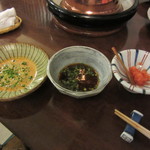 ざくろ - ゴマだれ・ポン酢・モミジおろし