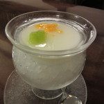 ざくろ - 杏仁豆腐