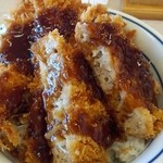 かつや - えび・ヒレ・メンチ丼（ソース）