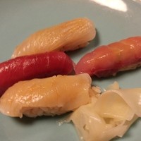 うを徳 - 中トロ、平目、平貝、シマアジ
