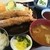 金屋食堂 - 料理写真:ジャンボ海老フライ定食