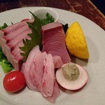 たべごと屋のらぼう - 寒ブリの刺身