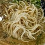 神楽 - 麺・細麺ストレートのパッツン系な食感。
