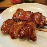 やきとり健歩゛ - はつ。