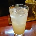 やきとり健歩゛ - ゆずハイ。