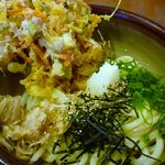 ＜2010年7月＞かきあげぶっかけうどん（冷）820円