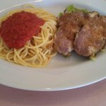 イタリア料理のお店 La Sala - ワンプレートランチ、パスタはトマトソース