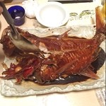 壽 - 金目鯛！
でかい！